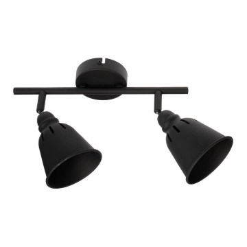 Точковий світильник FIONA 2xE14/8W/230V чорний