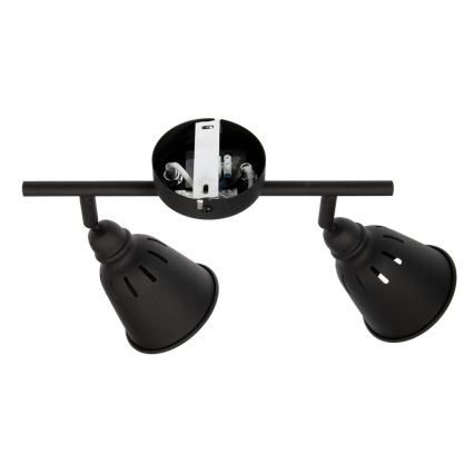 Точковий світильник FIONA 2xE14/8W/230V чорний
