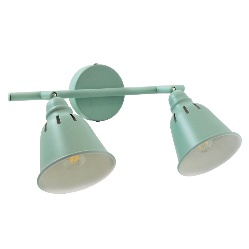 Точковий світильник FIONA 2xE14/8W/230V зелений