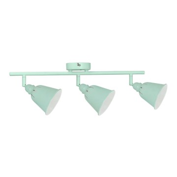 Точковий світильник FIONA 3xE14/8W/230V зелений