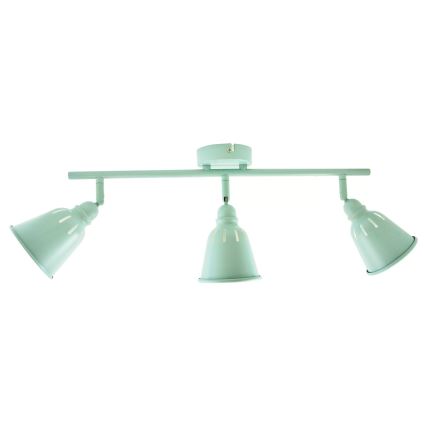 Точковий світильник FIONA 3xE14/8W/230V зелений