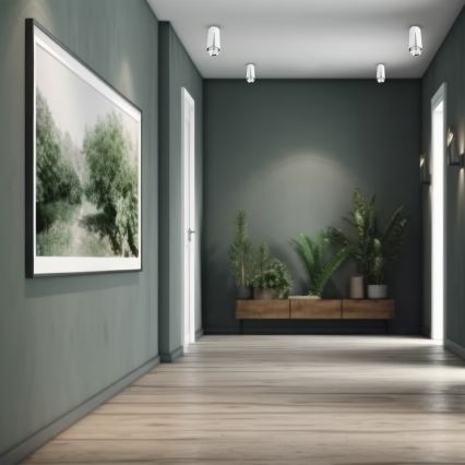 Точковий світильник FLOWER 1xGU10/8W/230V білий