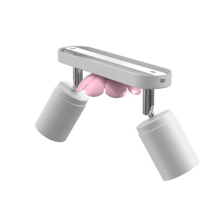 Точковий світильник FLOWER 2xGU10/8W/230V білий