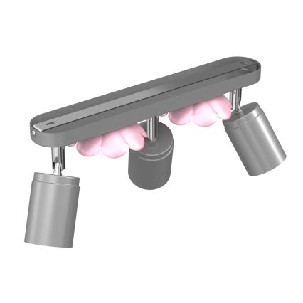 Точковий світильник FLOWER 3xGU10/8W/230V матовий хром