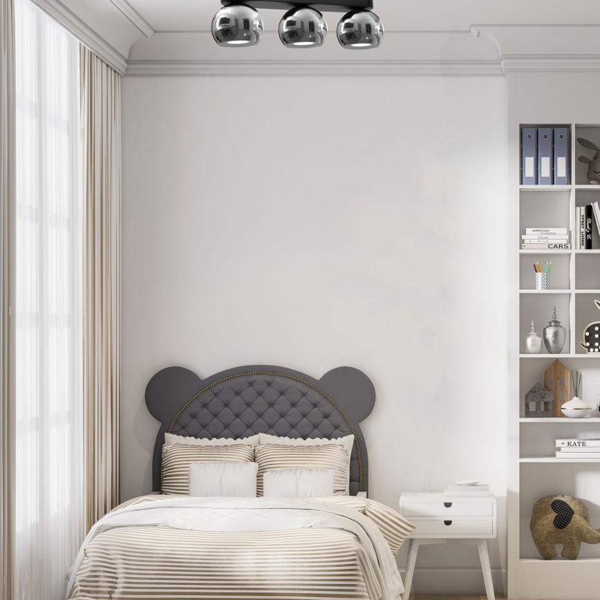 Точковий світильник GALAXY 3xGU10/8W/230V чорний