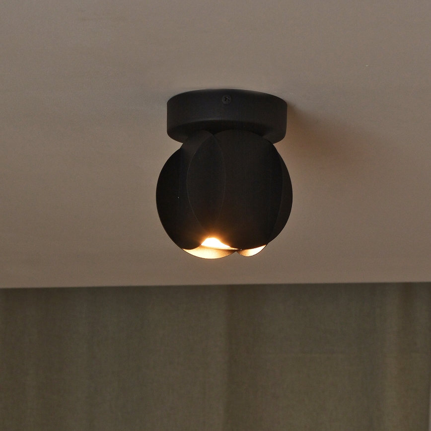 Точковий світильник GAMBIT 1xGU10/10W/230V чорний