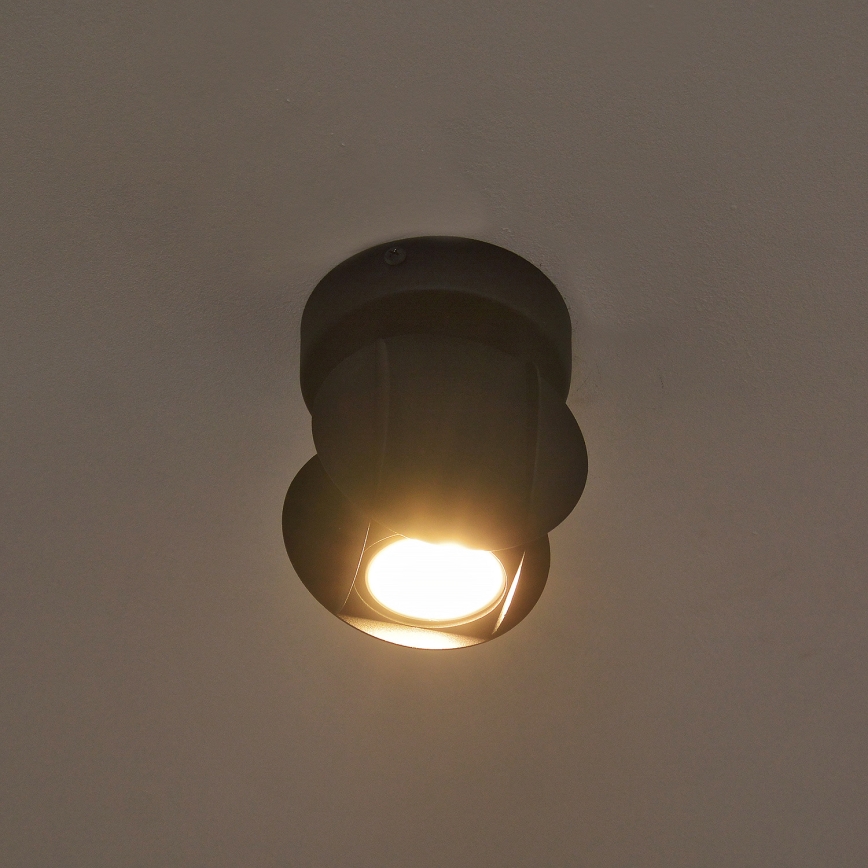 Точковий світильник GAMBIT 1xGU10/10W/230V чорний