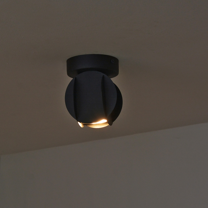 Точковий світильник GAMBIT 1xGU10/10W/230V чорний