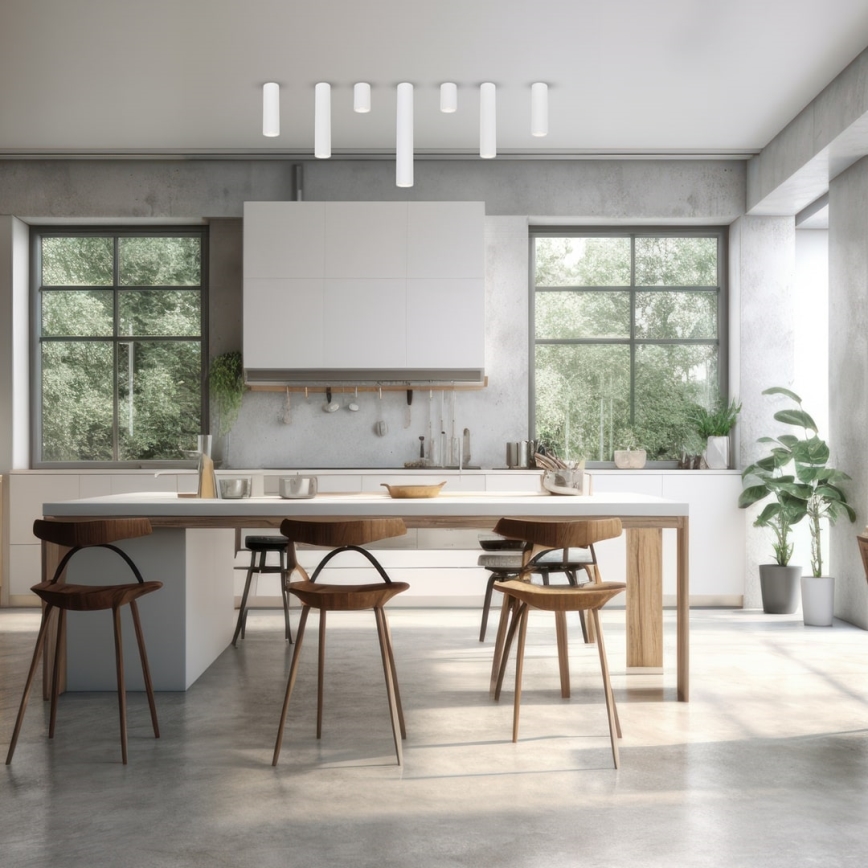 Точковий світильник GENESIS 1xGU10/8W/230V 20 см білий