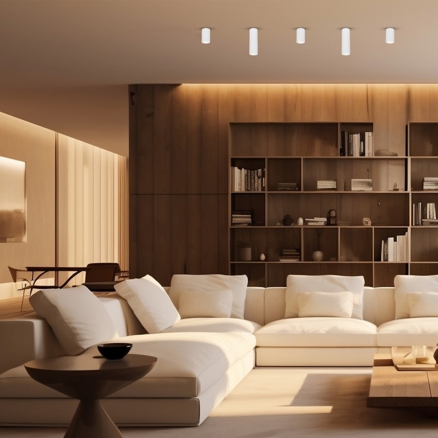 Точковий світильник GENESIS 1xGU10/8W/230V 20 см білий