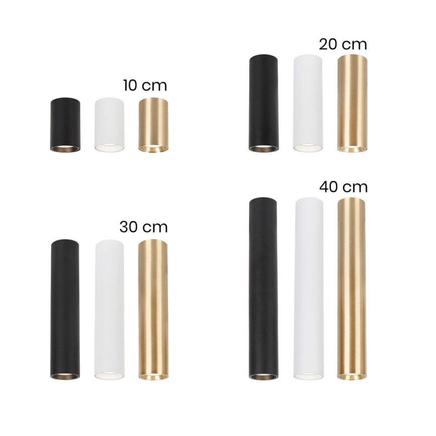 Точковий світильник GENESIS 1xGU10/8W/230V 20 см золотий