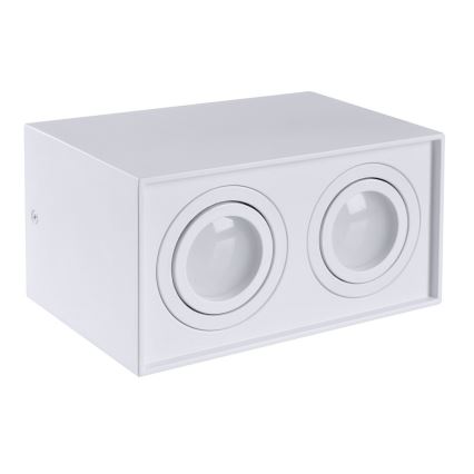 Точковий світильник HADAR Q2 2xGU10/10W/230V білий