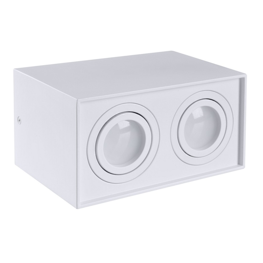 Точковий світильник HADAR Q2 2xGU10/10W/230V білий