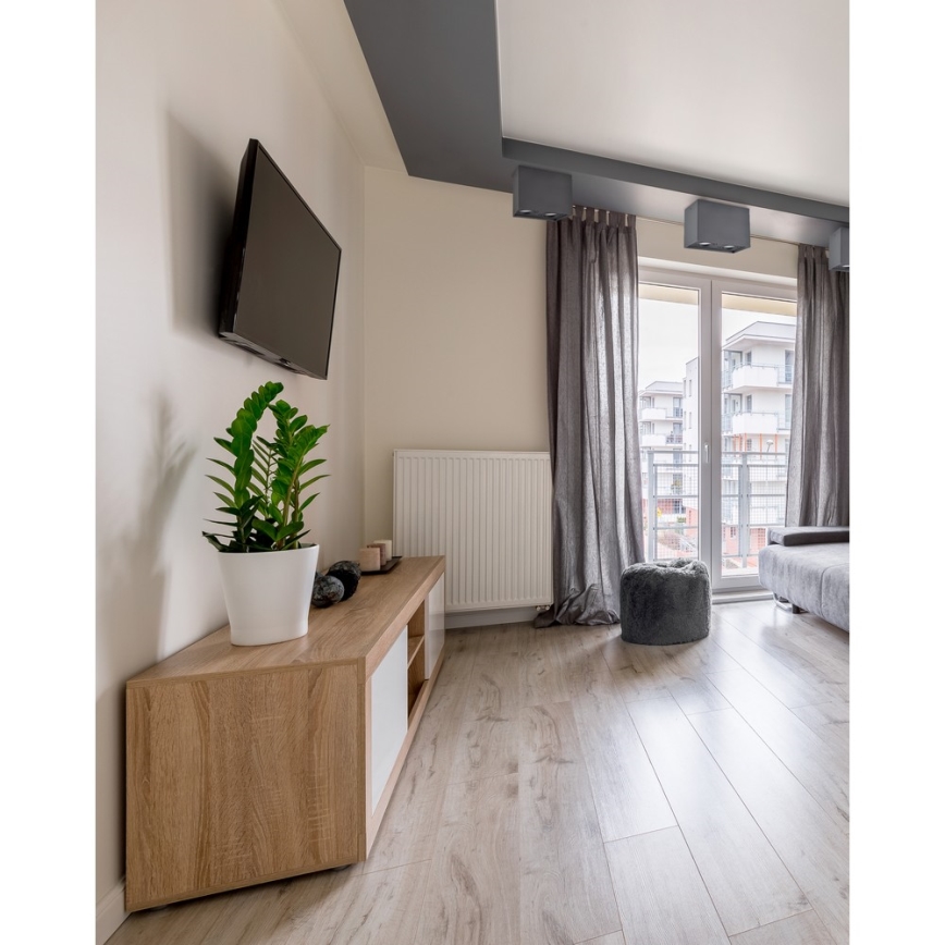 Точковий світильник HADAR Q2 2xGU10/10W/230V чорний