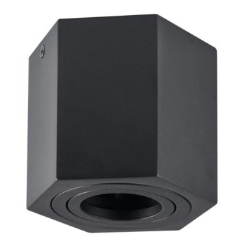 Точковий світильник HEXAGON 1xGU10/10W/230V чорний