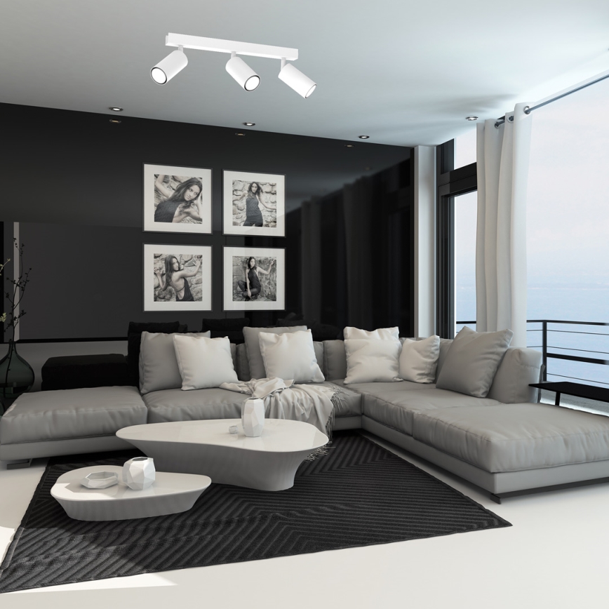 Точковий світильник HUDSON 3xGU10/8W/230V білий