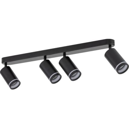 Точковий світильник JET 4xGU10/10W/230V чорний