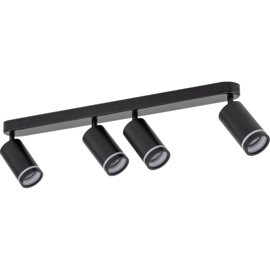 Точковий світильник JET 4xGU10/10W/230V чорний