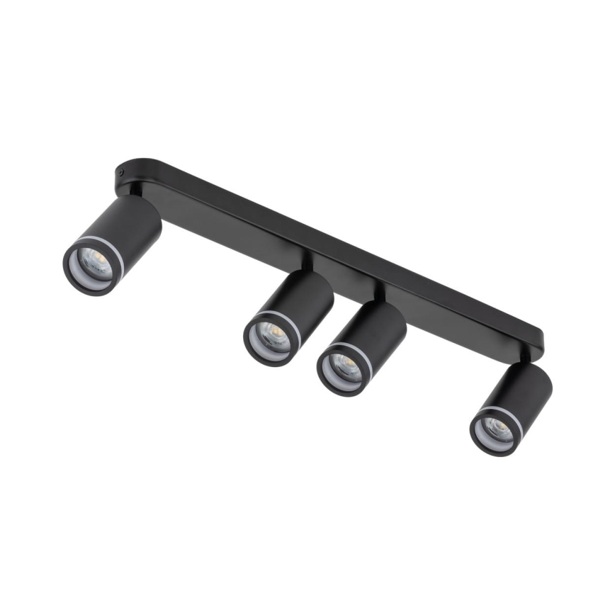 Точковий світильник JET 4xGU10/10W/230V чорний