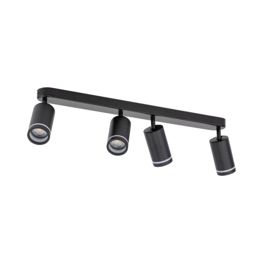 Точковий світильник JET 4xGU10/10W/230V чорний