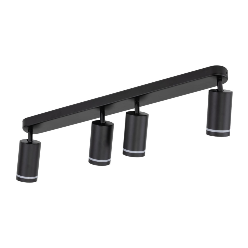 Точковий світильник JET 4xGU10/10W/230V чорний