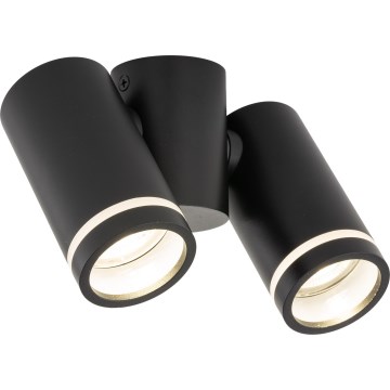 Точковий світильник JET SET 2xGU10/10W/230V чорний