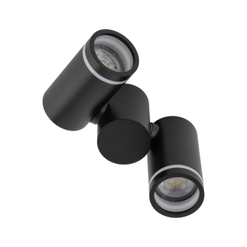 Точковий світильник JET SET 2xGU10/10W/230V чорний