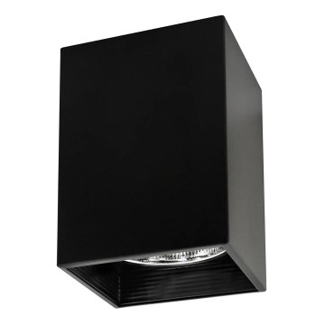 Точковий світильник JUPITER 1xE27/20W/230V 13,7x13,7 см чорний