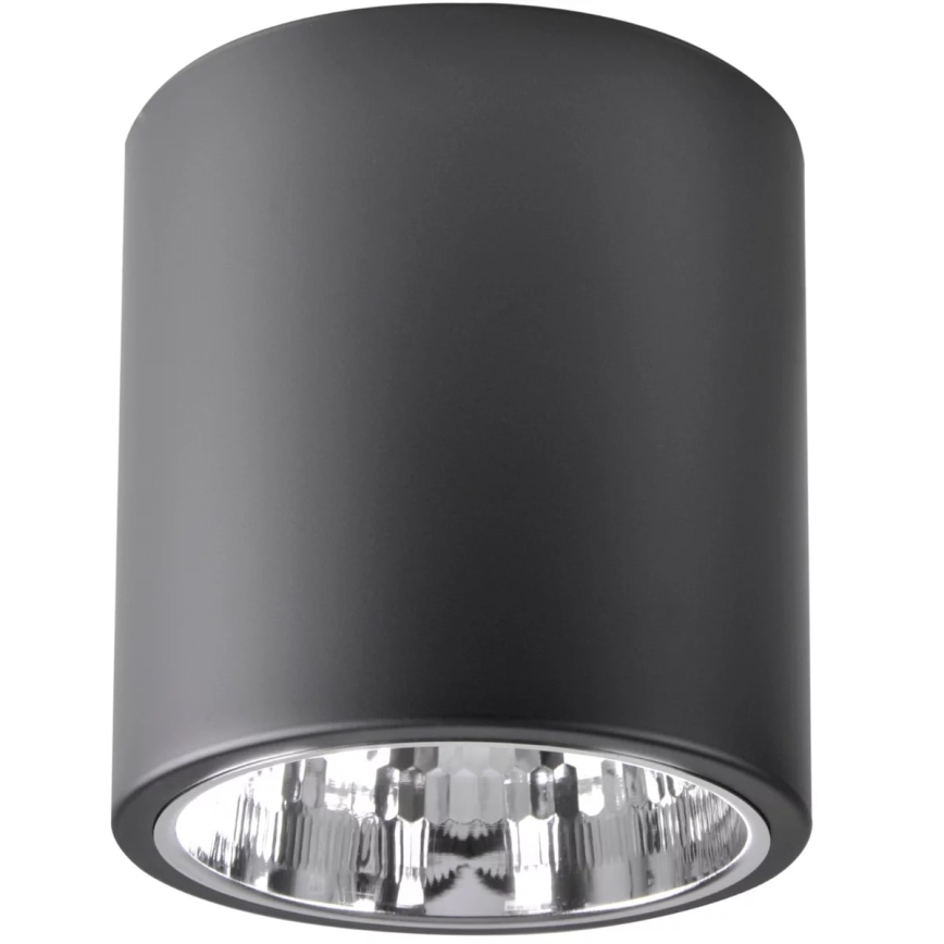 Точковий світильник JUPITER 1xE27/20W/230V діаметр 16,5 см чорний