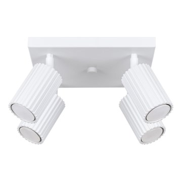 Точковий світильник KARBON 4xGU10/10W/230V білий