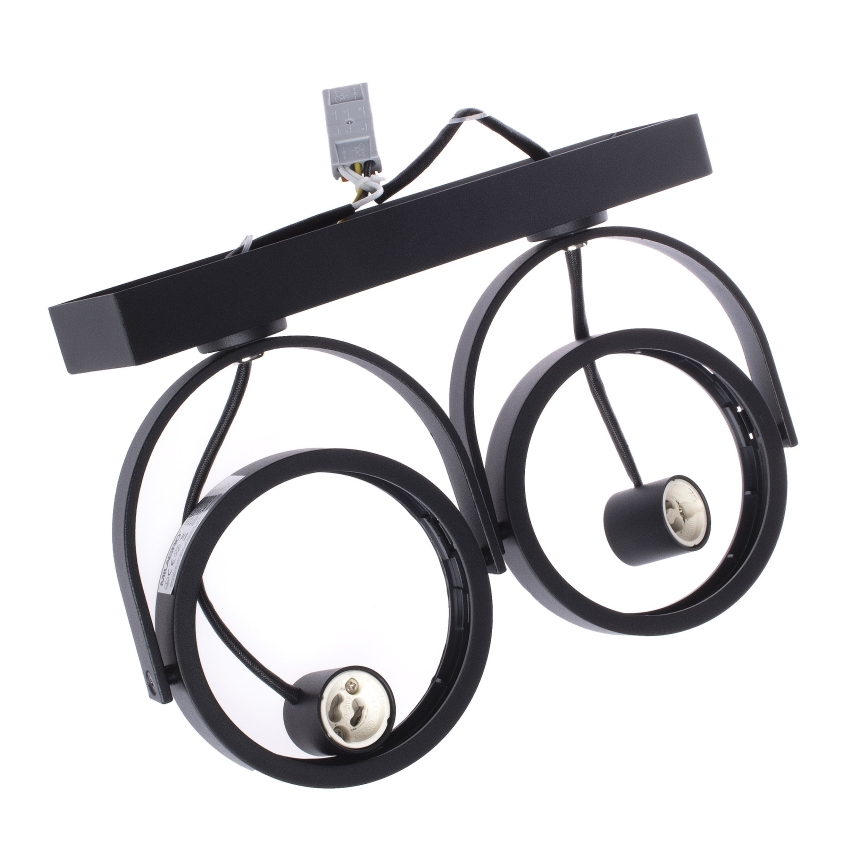 Точковий світильник LUGAR 2xAR111 - GU10/25W/230V