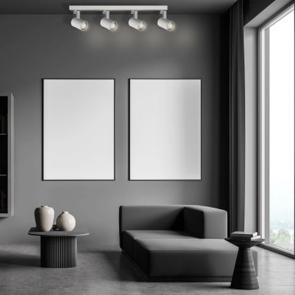 Точковий світильник LYNX 4xGU10/10W/230V білий