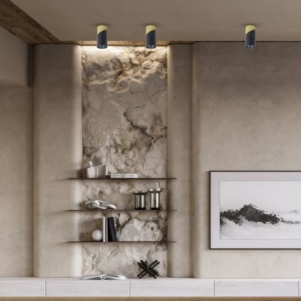 Точковий світильник NEO 1xGU10/8W/230V чорний/золотий