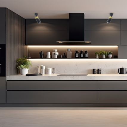 Точковий світильник NEO 1xGU10/8W/230V чорний/золотий