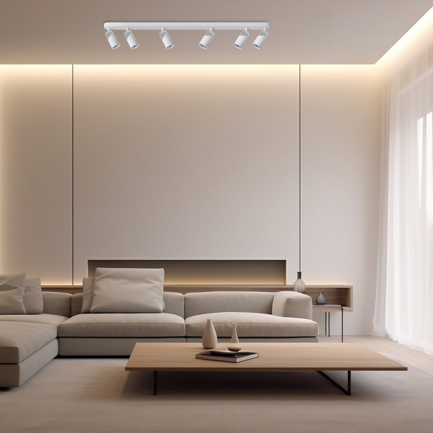 Точковий світильник NEO 6xGU10/8W/230V білий