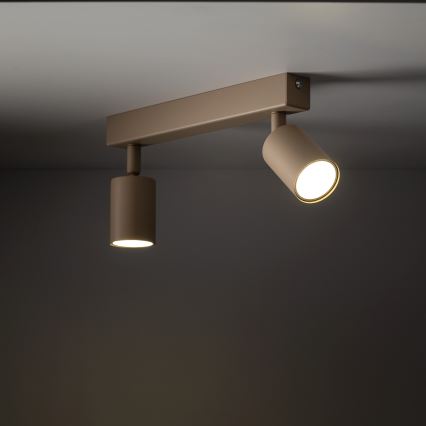 Точковий світильник NEX 2xGU10/10W/230V бежевий