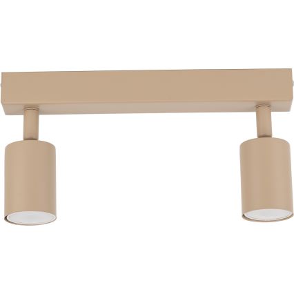 Точковий світильник NEX 2xGU10/10W/230V бежевий