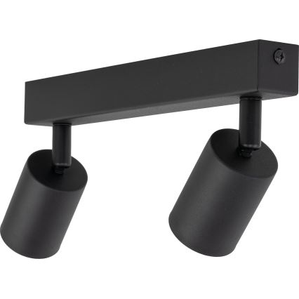 Точковий світильник NEX 2xGU10/10W/230V чорний