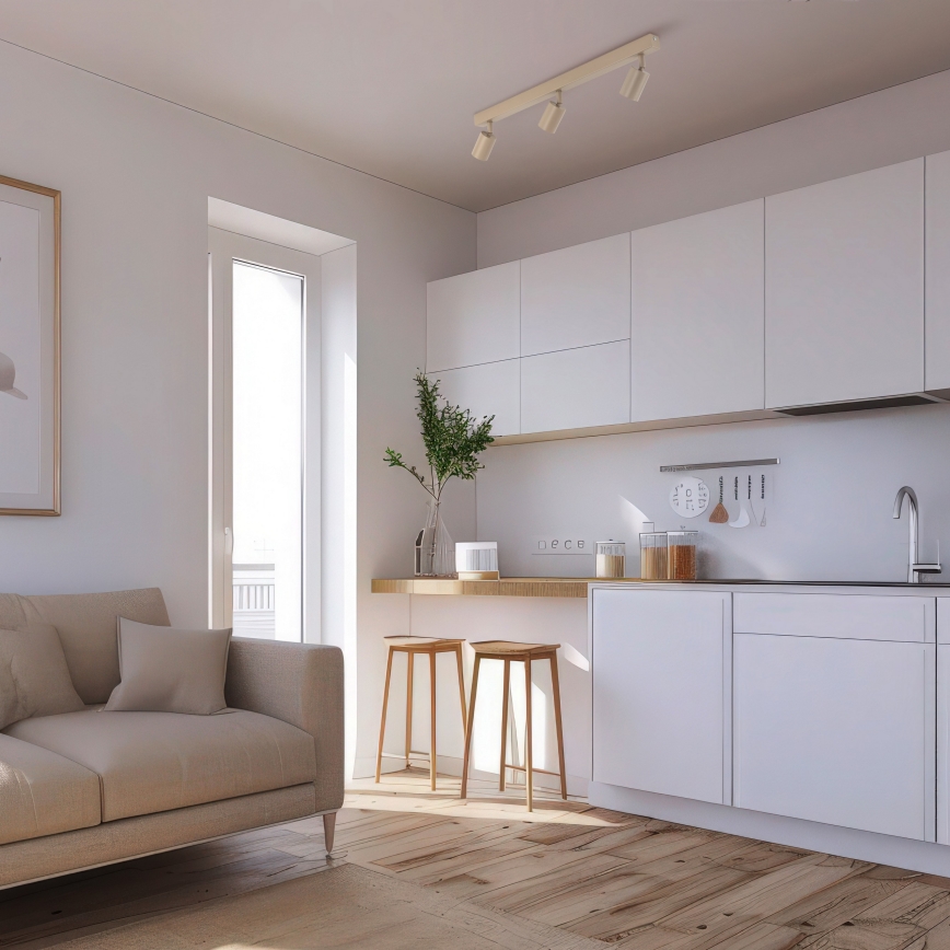 Точковий світильник NEX 3xGU10/10W/230V бежевий