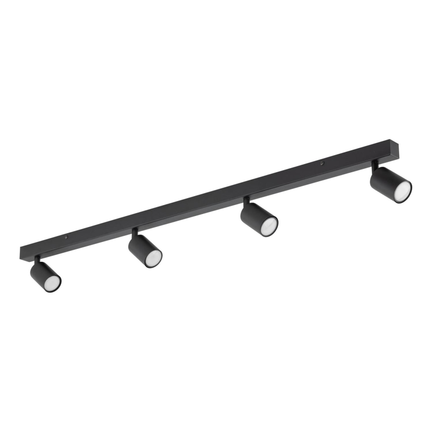 Точковий світильник NEX 4xGU10/10W/230V чорний