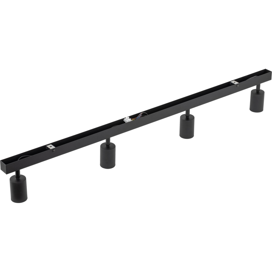 Точковий світильник NEX 4xGU10/10W/230V чорний