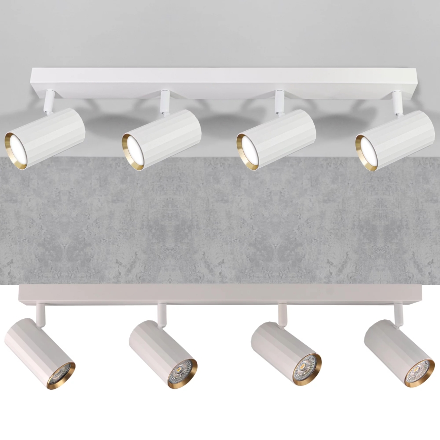 Точковий світильник NICEA 4xGU10/10W/230V білий