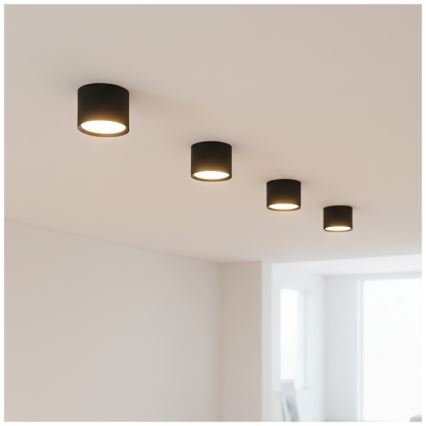 Точковий світильник OH12S 1xGX53/35W/230V 5 cm чорний