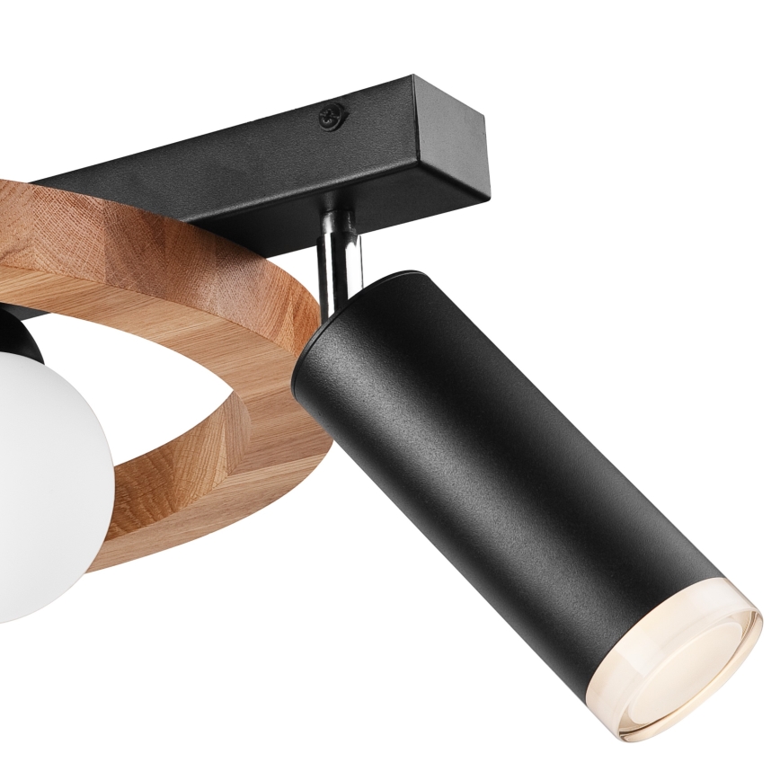 Точковий світильник OTIS 3xG9/5W/230V + 1xE27/15W/230V дуб