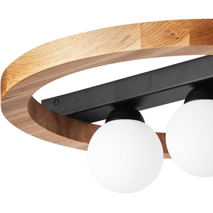 Точковий світильник OTIS 3xG9/5W/230V + 1xE27/15W/230V дуб