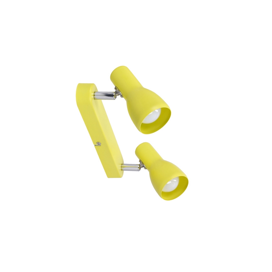 Точковий світильник PICARDO 2xE14/40W/230V жовтий