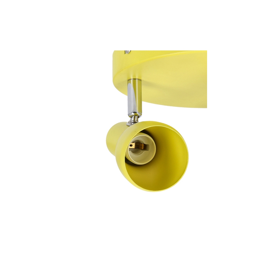 Точковий світильник PICARDO 3xE14/40W/230V жовтий