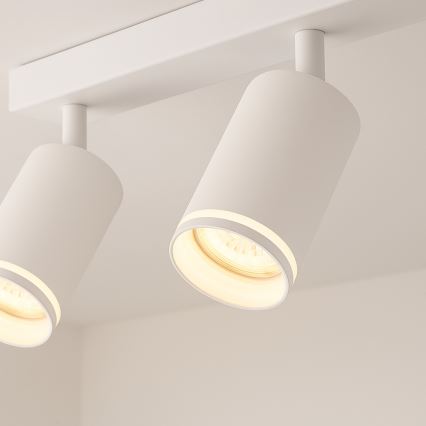 Точковий світильник PIPE 3xGU10/10W/230V білий