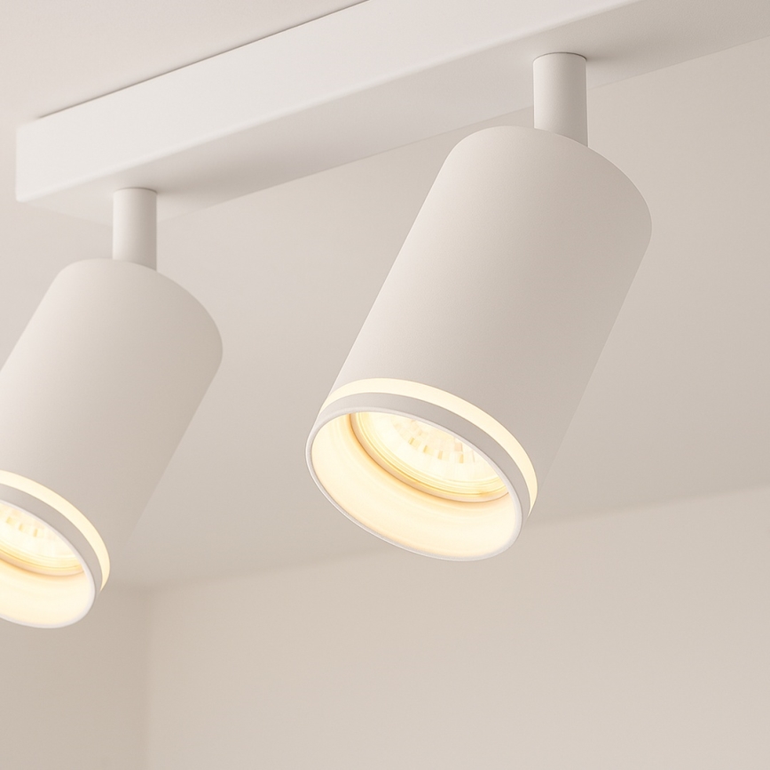 Точковий світильник PIPE 3xGU10/10W/230V білий