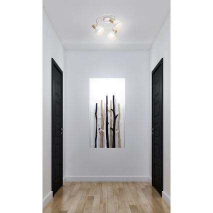 Точковий світильник PUERTO 3xE14/40W/230V